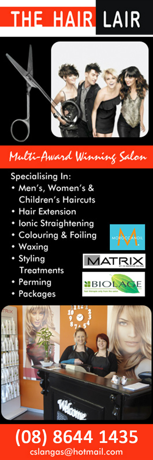 The Hair Lair - Promotion
