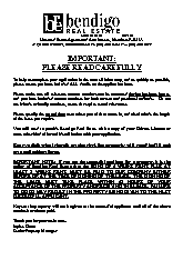 Rental Application Form