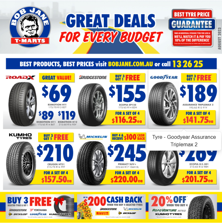 Bob Jane TMarts Tyres 738 Burwood Hwy, Ferntree Gully VIC 3156