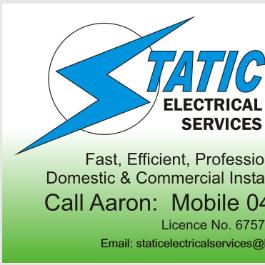 Static Electrical Services - Promotion