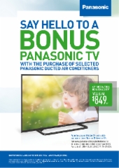 Panasonic Super Summer Bonus