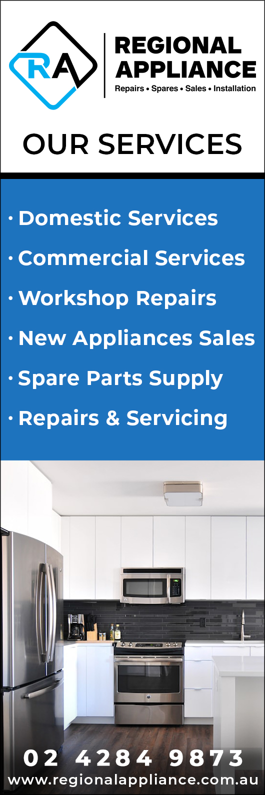 Regional Appliance And Electrical Services - Promotion