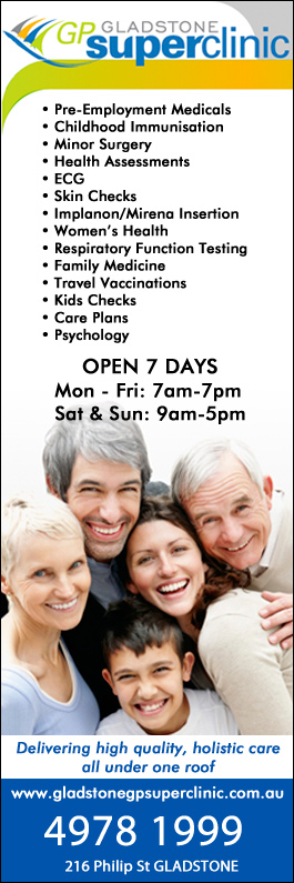 Gladstone GP Superclinic - Promotion