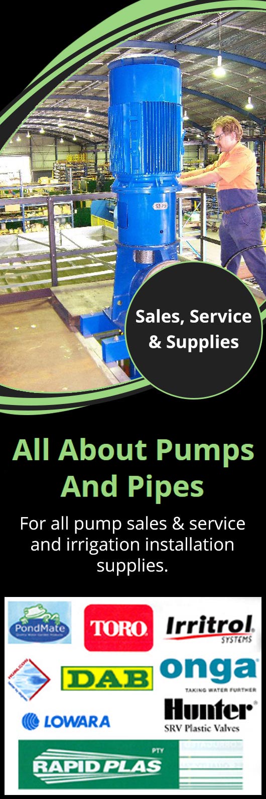All About Pumps Pipes Pty Ltd Pump Manufacturers Sales Service Nerang Yellow Pages