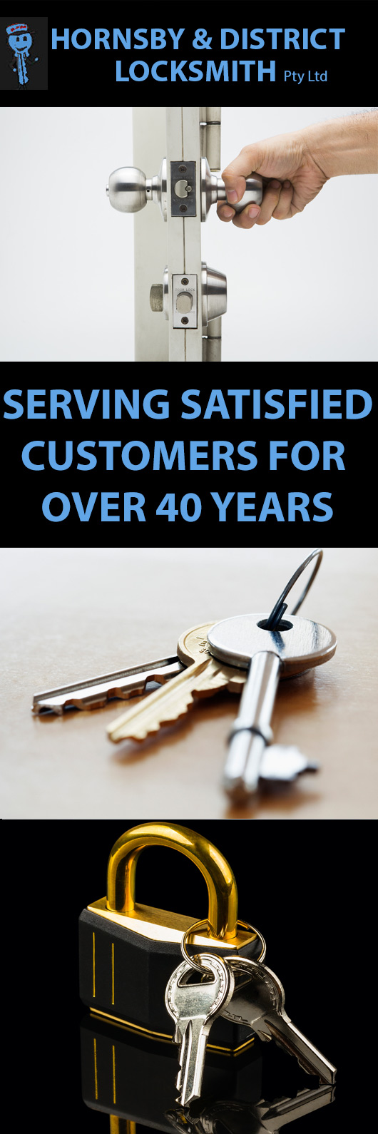 Hornsby & District Locksmith Pty Ltd Locksmiths & Locksmith Services