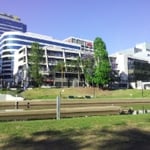 Our offices at 96 Phillip Street, Parramatta, view from the Parramatta River