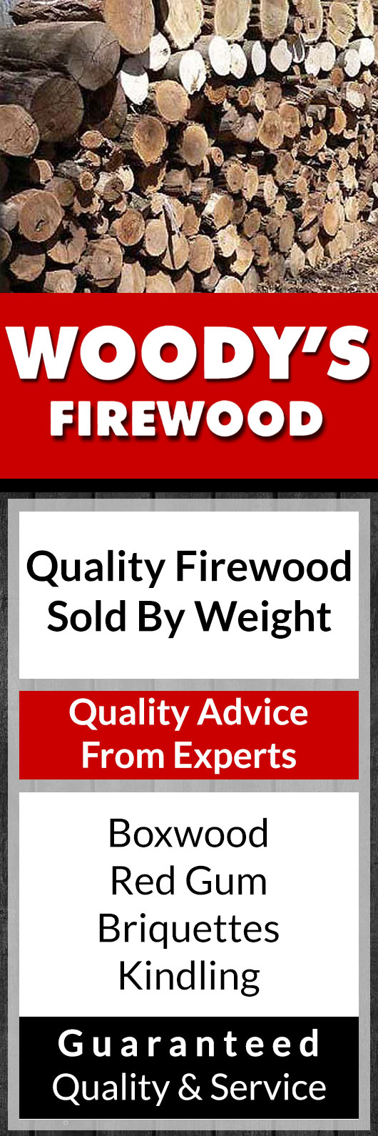 Woody's Firewood - Promotion