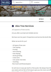 About Alex Tree Services