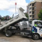 Tipping daily quality loads of sand-soil & blue metal to a variety of job sites.