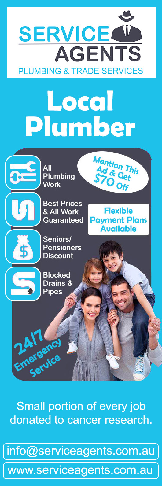 247 Service Agents Plumbing - Promotion