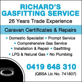 Richards Gasfitting Service - Promotion