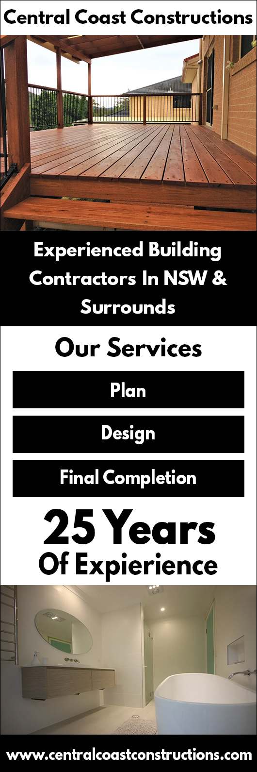 Central Coast Constructions - Promotion