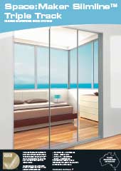 SpaceMaker Slimline Triple Track