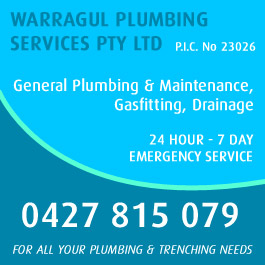 Warragul Plumbing Services Pty. Ltd. - Promotion