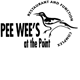 Pee Wee's At The Point - logo