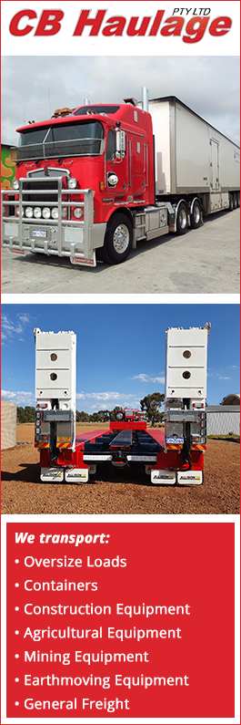 CB Haulage Contractor Pty Ltd - Promotion