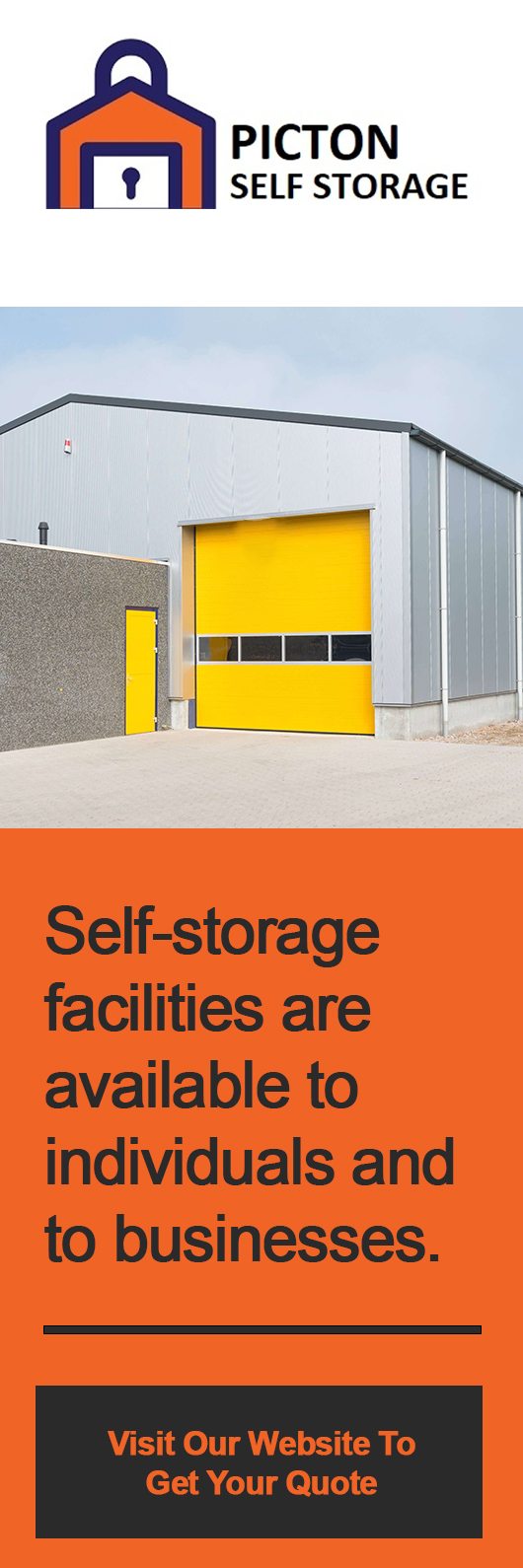 Picton Self Storage - Promotion