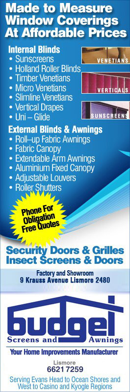Budget Screens & Awnings - Promotion