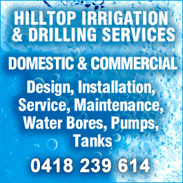 Hilltop Irrigation & Drilling Services - Promotion