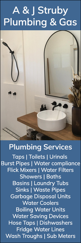 A & J Struby Plumbing & Gas - Promotion