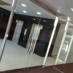 12mm Toughend Glass Office Doors