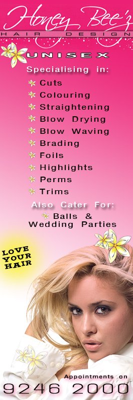 Honey Bee'z Hair Design - Promotion