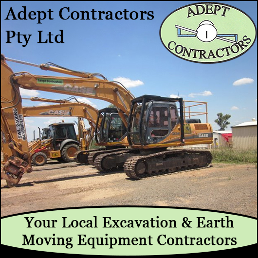 Adept Contractors Pty Ltd Excavation & Earth Moving Equipment Lot 8