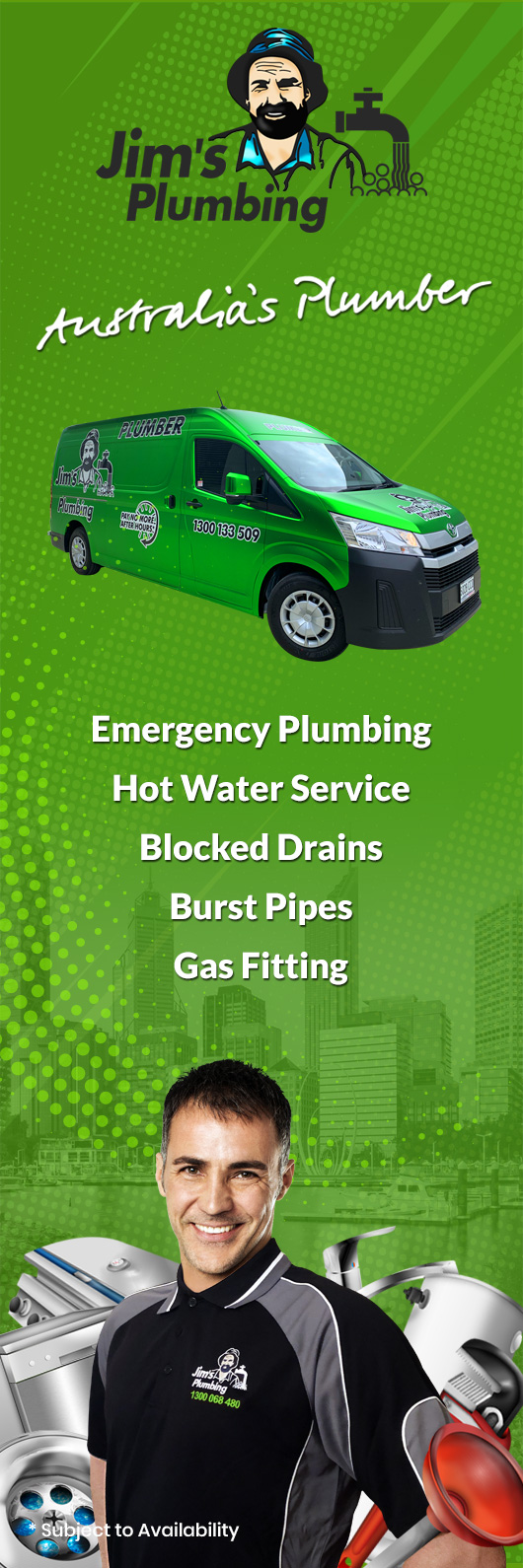 Jim's Plumbing Plumber Melbourne Yellow Pages®