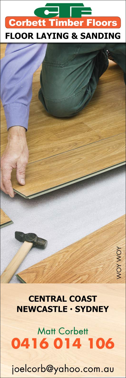 Corbett Timber Floors - Promotion
