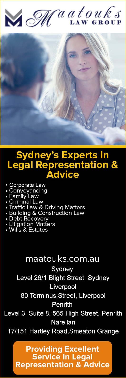 Maatouks Law Group - Promotion