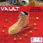 Typhoon Side Zipper Vault Safety Boot