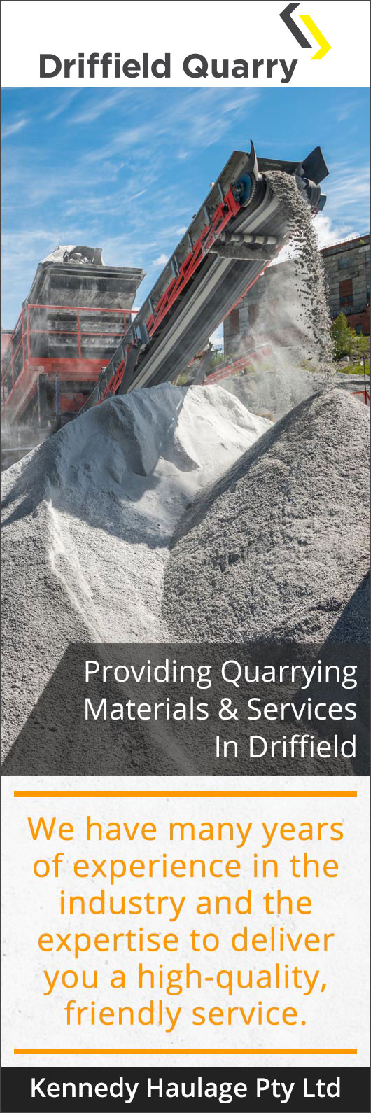 Driffield Quarry - Promotion