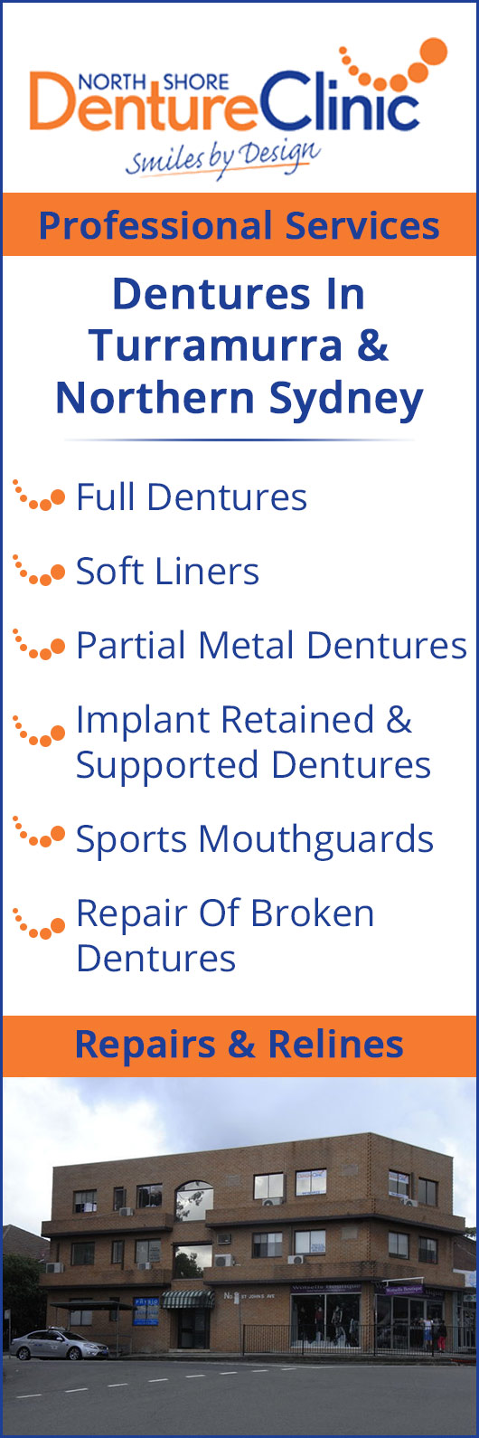 North Shore Denture Clinic - Promotion