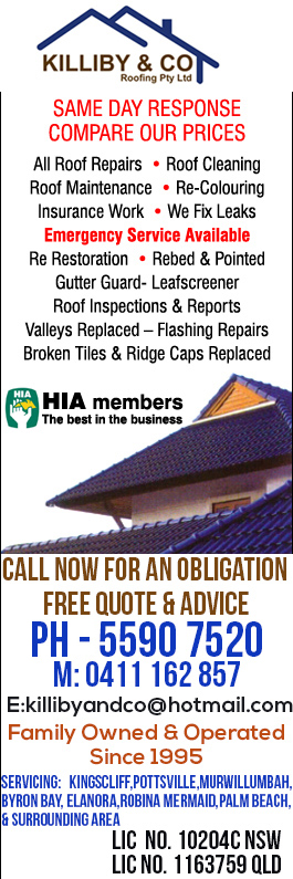Killiby & Co Roofing Pty Ltd - Promotion