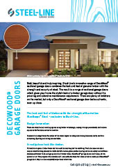 Decowood Garage Door Brochure