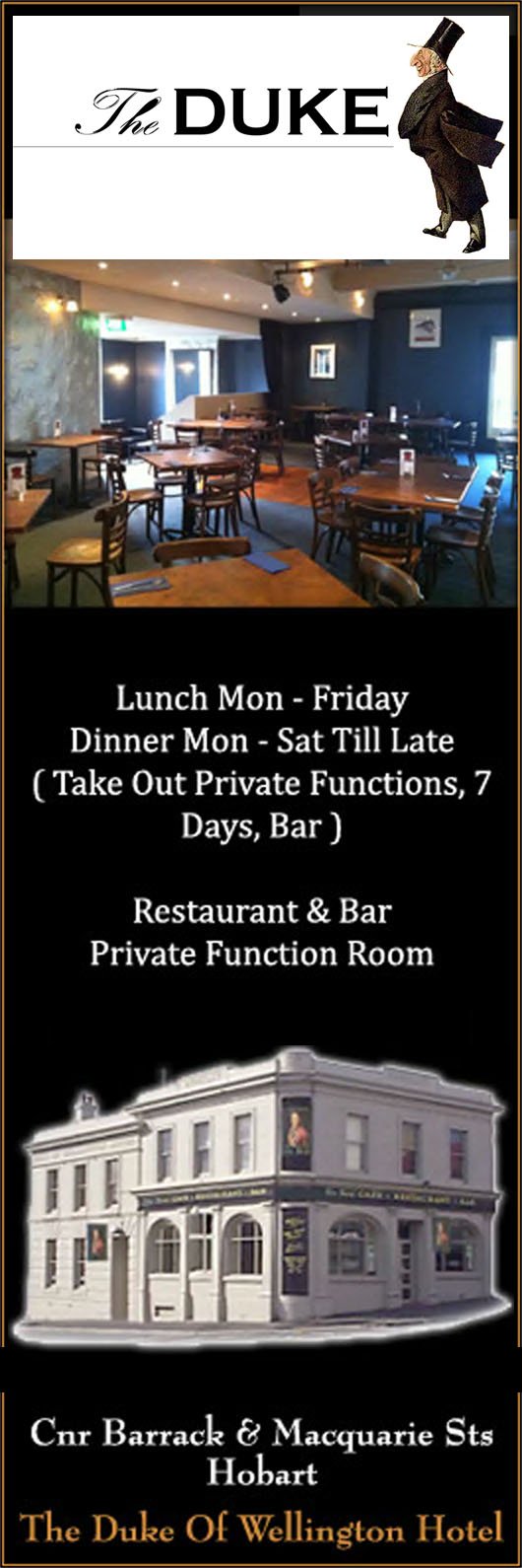 The Duke Of Wellington Hotel - Promotion