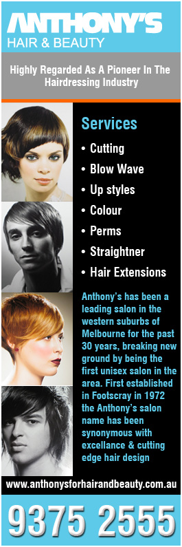 Anthony's For Hair & Beauty - Promotion