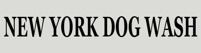 New York Dog Wash - logo