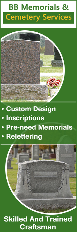 BB Memorials & Cemetery Services - Promotion