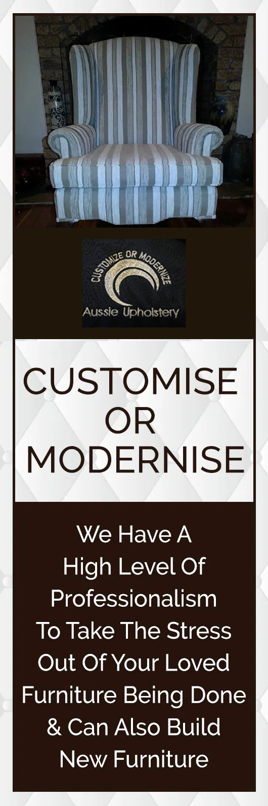 Aussie Upholstery - Promotion