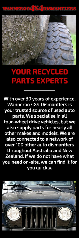 Wanneroo 4 x 4 Dismantlers - Promotion