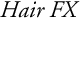 Hair FX - logo