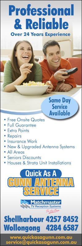 Quick As A Gunn Antenna Service - Promotion