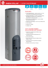 Rheem Stellar Gas Water Heater