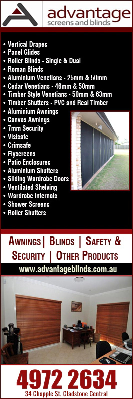 Advantage Screens & Blinds - Promotion