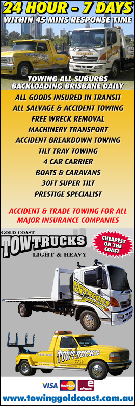 Gold Coast Tow Trucks Light & Heavy - Promotion