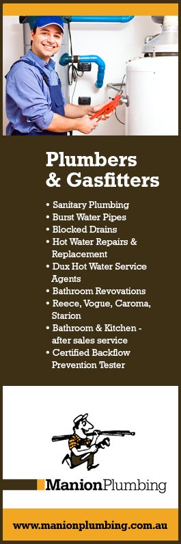 Manion Plumbing - Promotion