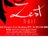 Zest Hair Bundaberg - logo