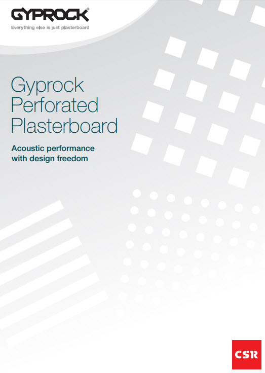 Gyprock Perforated Plasterboard