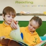 Strong emphasis on reading and phonics program in well resourced library
